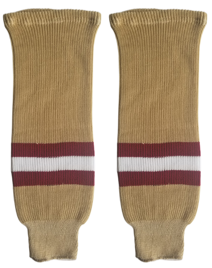 Modelline Boston College Eagles Alternate Vegas Gold Knit Ice Hockey Socks
