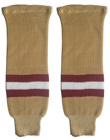 Modelline Boston College Eagles Alternate Vegas Gold Knit Ice Hockey Socks
