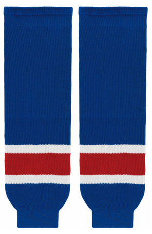 Modelline HC SKA Saint Petersburg Third Royal Blue Knit Ice Hockey Socks