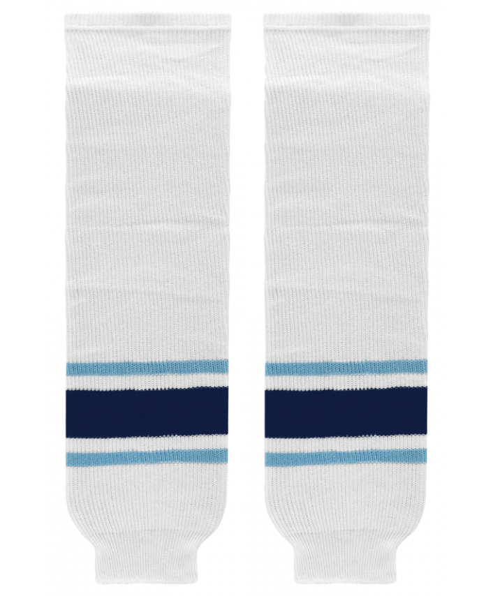Modelline University of Maine Black Bears Home White Knit Ice Hockey Socks