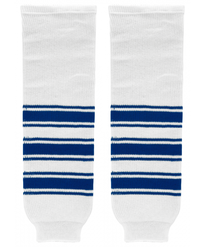 Modelline 1935-2016 Toronto Maple Leafs Away White Knit Ice Hockey Socks