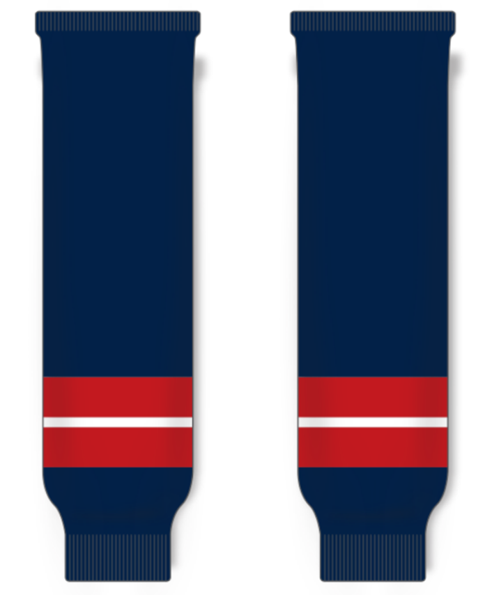Modelline New York Rangers Reverse Retro Navy Knit Ice Hockey Socks
