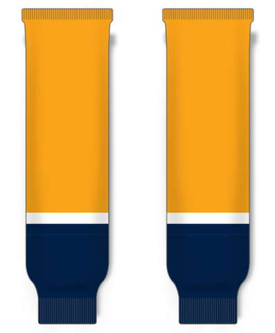 Modelline Nashville Predators Alternate Gold Knit Ice Hockey Socks