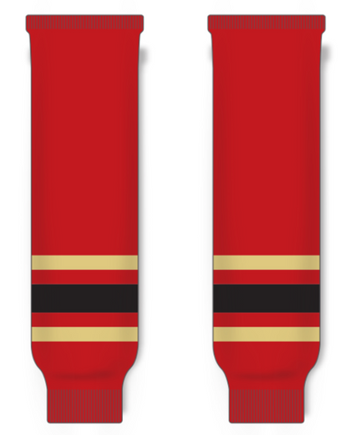 Modelline Prince George Cougars Red Knit Ice Hockey Socks