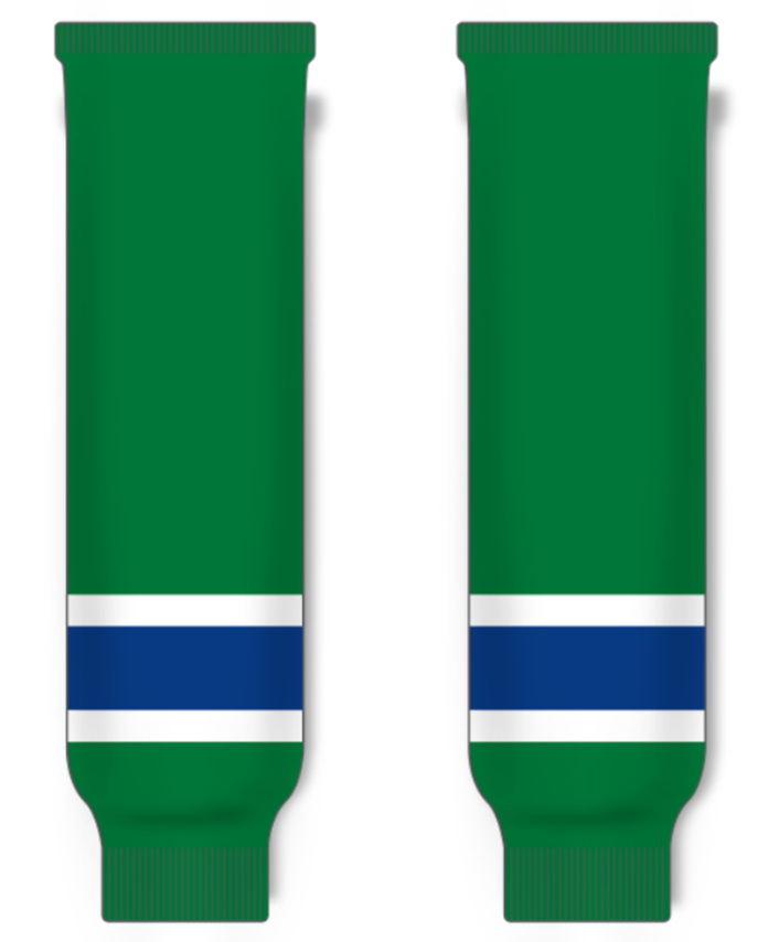 Modelline Salavat Yulaev UFA Away Green Knit Ice Hockey Socks