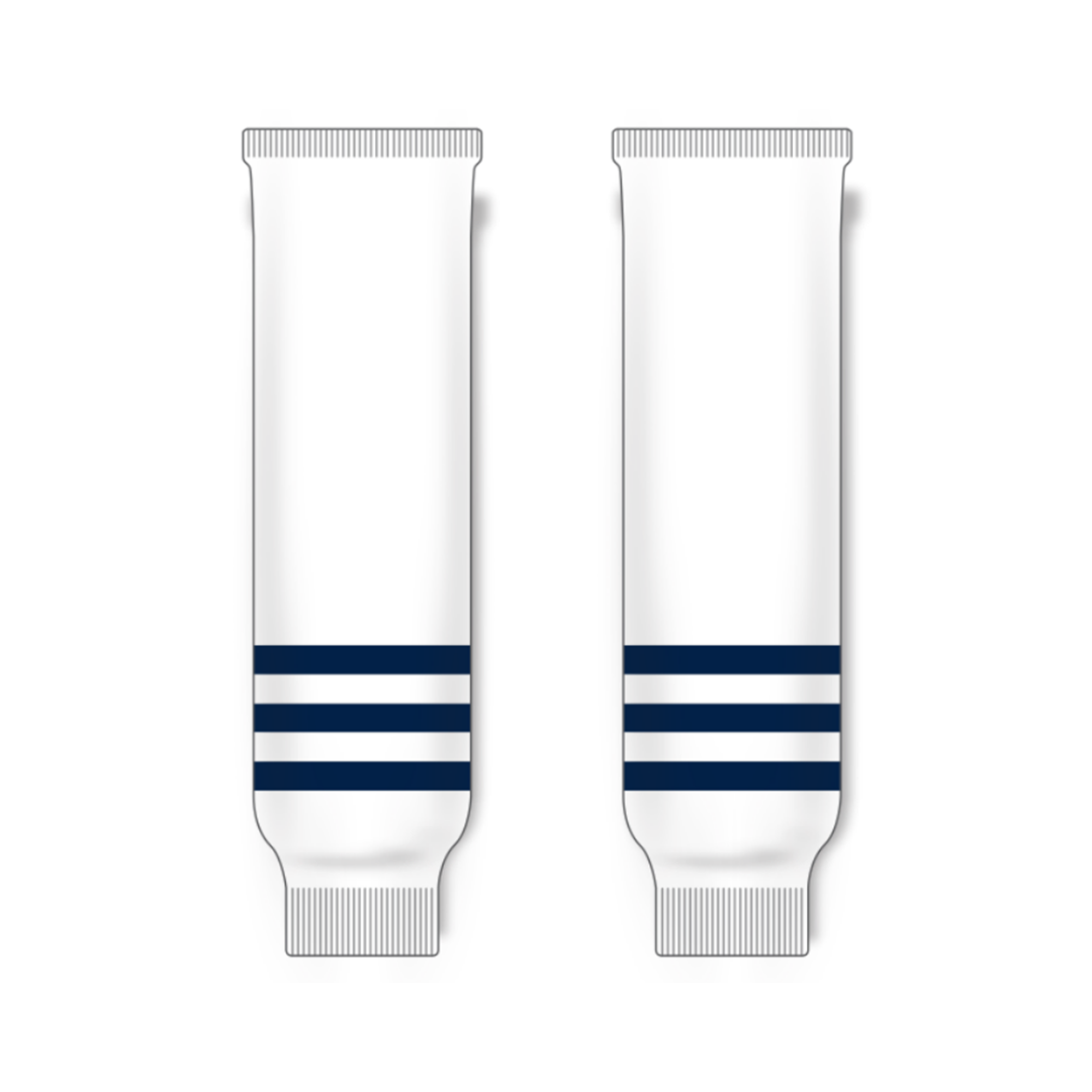 Modelline Connecticut Huskies Home White Knit Ice Hockey Socks
