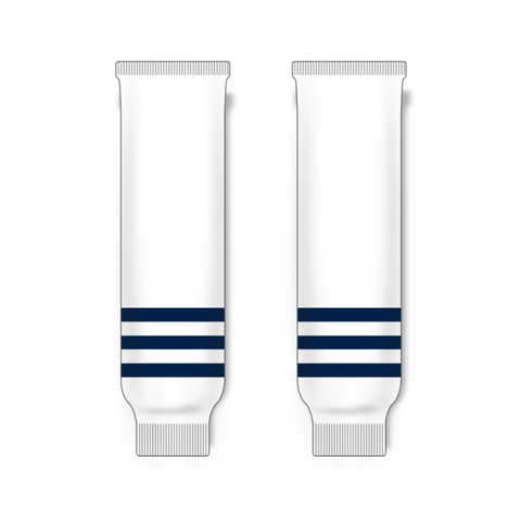 Modelline Connecticut Huskies Home White Knit Ice Hockey Socks