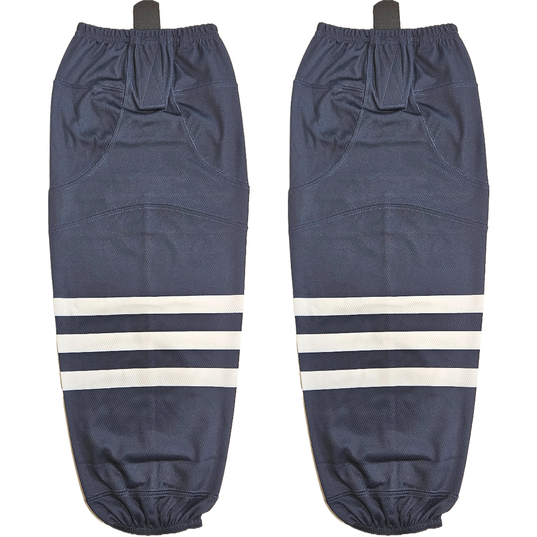 Modelline UConn Huskies Away Navy Sublimated Mesh Ice Hockey Socks