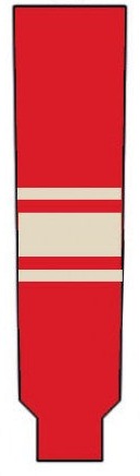 Modelline 2014 Detroit Red Wings Winter Classic Red/Sand Knit Ice Hockey Socks