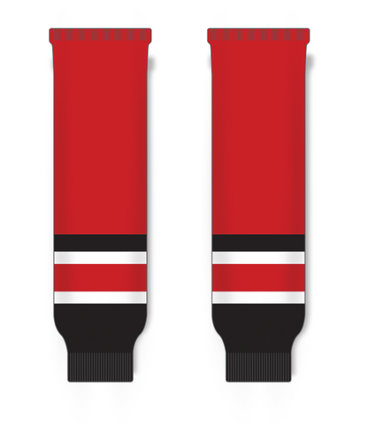 Modelline 2017 Carolina Hurricanes Home Red Knit Ice Hockey Socks