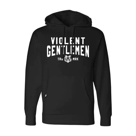 VIOLENT GENTLEMEN - RUMBLE PULLOVER HOOD - BLACK